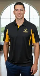 Chomba deportiva negra