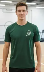 Remera deportiva verde