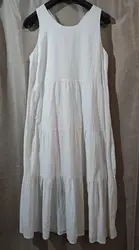 Vestido blanco con forro